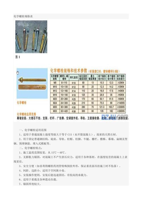 化工螺栓为什么是细牙的？化学螺栓的孔径和大小要求？								(hua gong luo shuan wei shen me shi xi ya de hua xue luo shuan de kong jing he da xiao yao qiu)